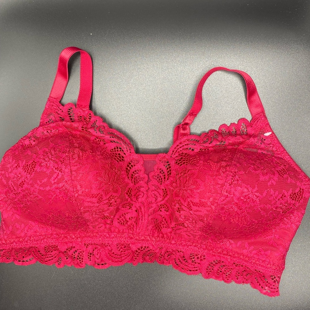 Red Lace Bralet